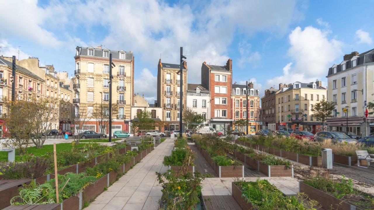 Danton Renaissance - F2 rénové - Tout équipé Le Havre Extérieur photo
